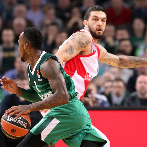 Eurolyga: „Žalgiris“ – „Baskonia“ 77:97  © Evaldo Šemioto nuotr.