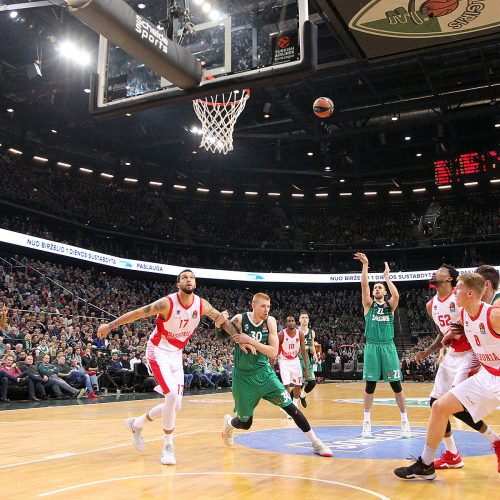 Eurolyga: „Žalgiris“ – „Baskonia“ 77:97  © Evaldo Šemioto nuotr.