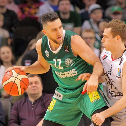 LKL: „Žalgiris“ – „Lietuvos rytas“ 77:66  © Evaldo Šemioto nuotr.