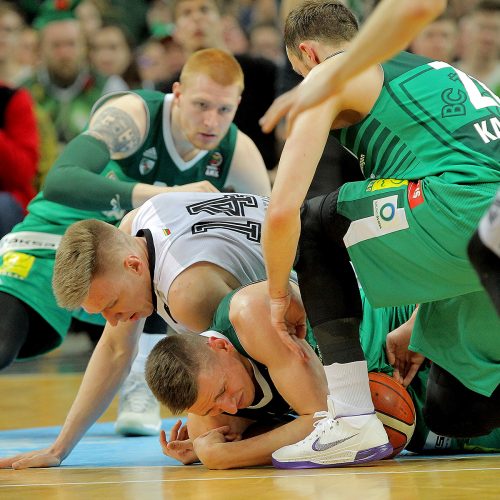 LKL: „Žalgiris“ – „Lietuvos rytas“ 77:66  © Evaldo Šemioto nuotr.