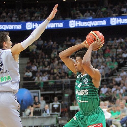 LKL finalas: „Žalgiris“ – „Lietuvos rytas“ 90:80  © Evaldo Šemioto ir Eitvydo Kinaičio nuotr.