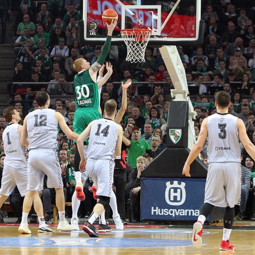 LKL: „Žalgiris“ – „Lietuvos rytas“ 63:65  © Evaldo Šemioto nuotr.