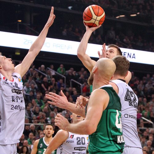 LKL: „Žalgiris“ – „Lietuvos rytas“ 63:65  © Evaldo Šemioto nuotr.