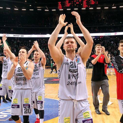 LKL: „Žalgiris“ – „Lietuvos rytas“ 63:65  © Evaldo Šemioto nuotr.