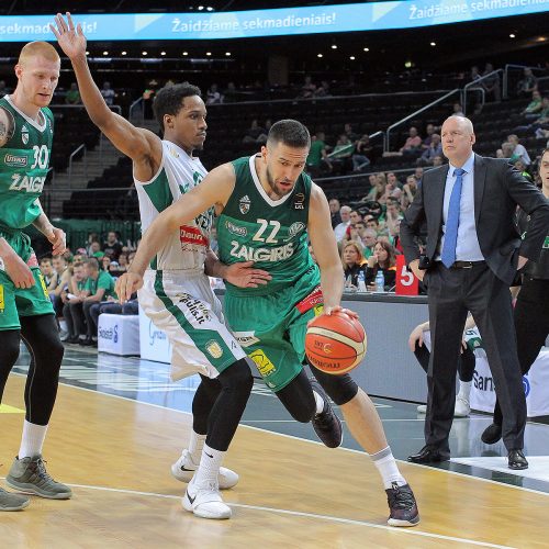 LKL ketvirtfinalis: „Žalgiris“ – „Nevėžis“ 95:70  © Evaldo Šemioto nuotr.