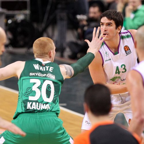 Eurolyga: „Žalgiris“ – „Unicaja“ 79:77  © Evaldo Šemioto nuotr.