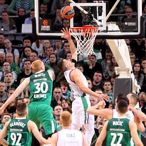 Eurolyga: „Žalgiris“ – „Unicaja“ 79:77  © Evaldo Šemioto nuotr.