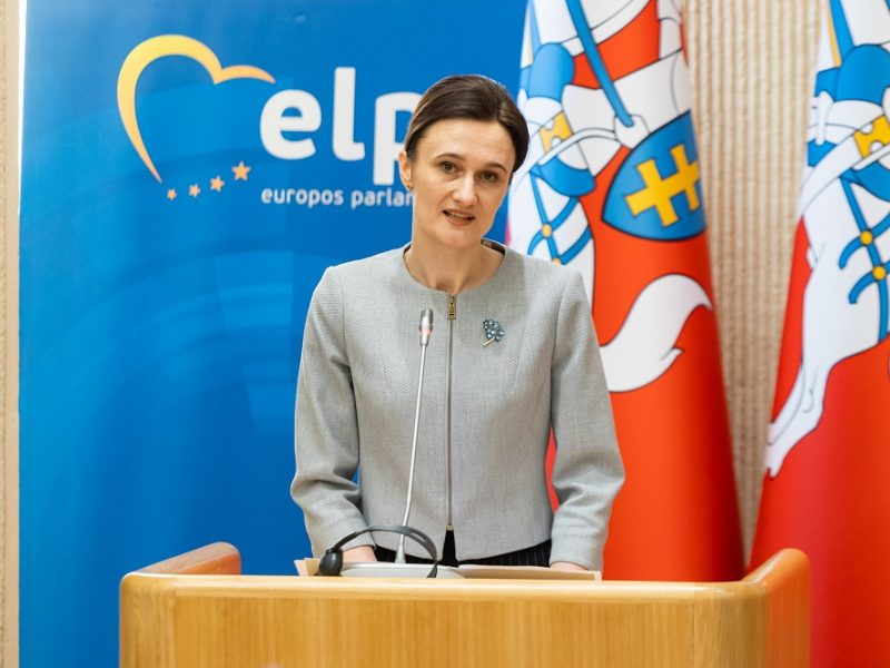 V. Čmilytė-Nielsen: finansų viceministro pasitraukimas – jo apsisprendimas