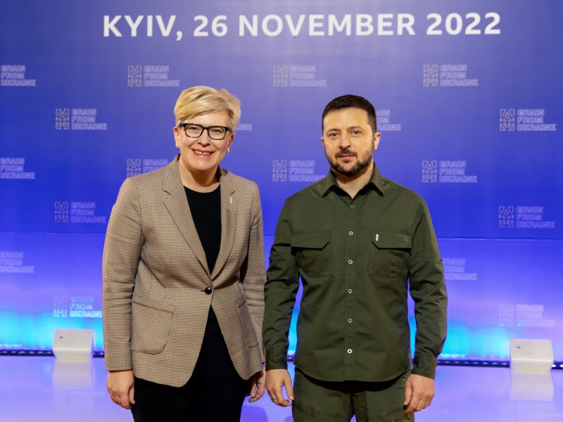 I. Šimonytė: Ukraina turi būti NATO susitikimo Vilniuje laimėtoja