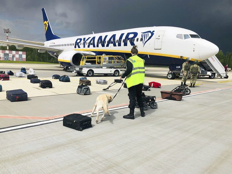 M. Skuodis: Baltarusijos režimas apie sprogmenį „Ryanair“ lėktuve sugalvojo dar prieš jam pakylant 