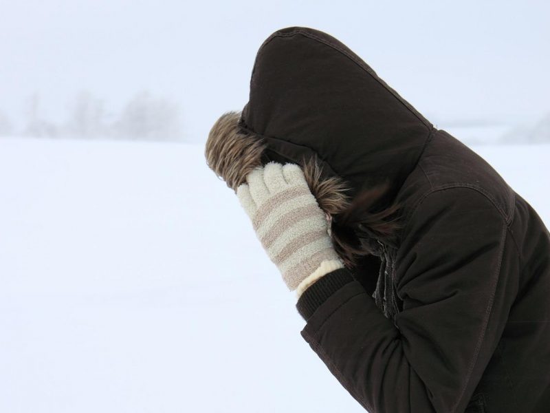 Latvijoje per žiemos audrą žuvo moteris