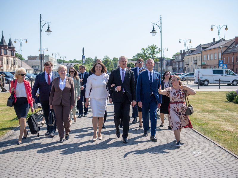 Prezidento darbo diena Rokiškyje