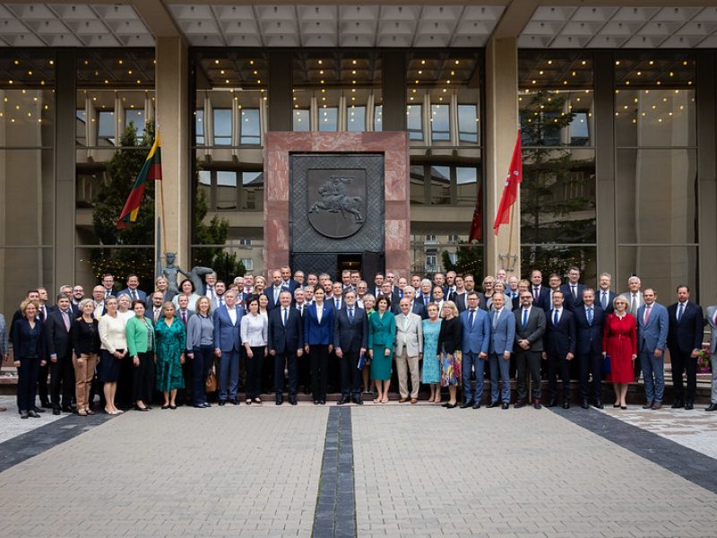Su ambasadoriais susitikusi Seimo pirmininkė kvietė pasitelkti visas galias Lietuvos labui