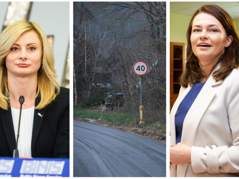Premjero žmona agituoja balsuoti už R. Tamašunienę: dėkoja už kelio asfaltą