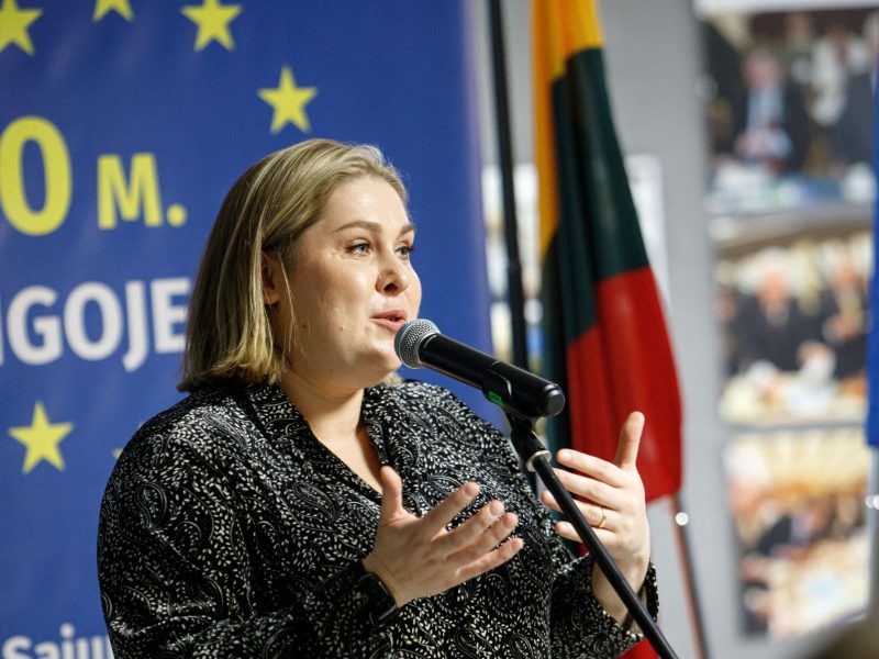 Parodos „Lietuvos kelias į Europos Sąjungą: istorinis apsisprendimas“ atidarymas