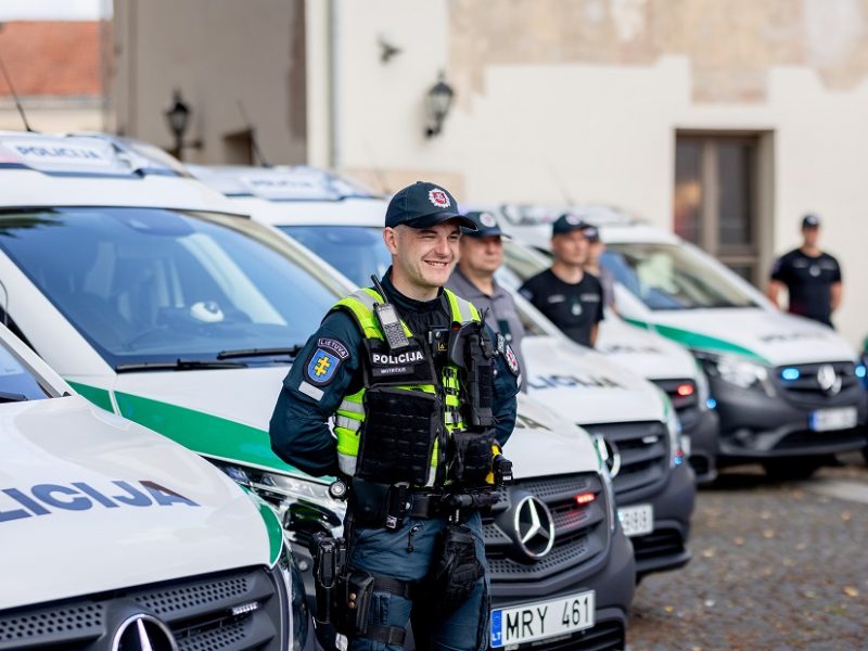 Šalies vadovai: augantis pasitikėjimas policija rodo sunkaus jų darbo įvertinimą