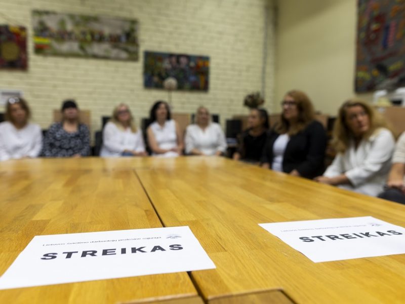 Mokytojų profesinė sąjunga paskelbė, kada pradės tikrąjį streiką