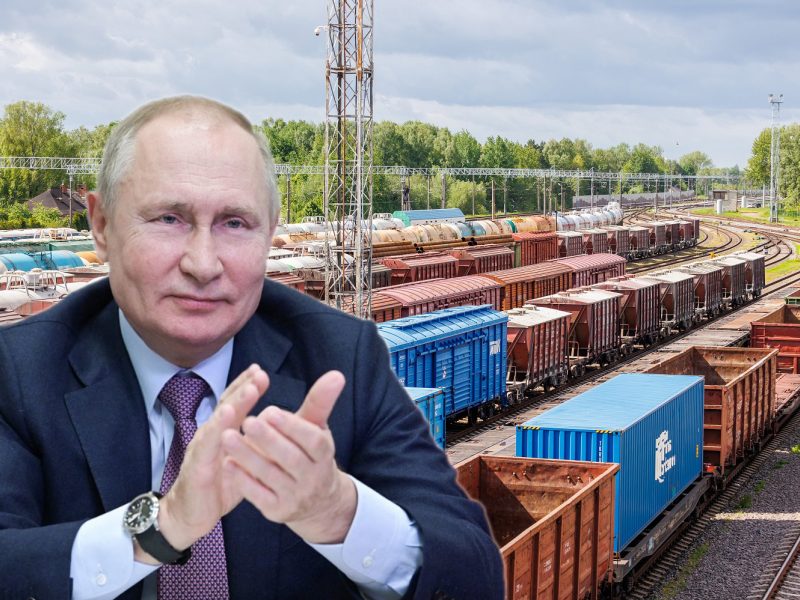 V. Putinas atvyko į Kaliningradą, žada aptarti tranzito per Lietuvą klausimus