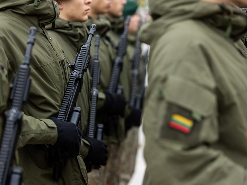Seimo pirmininkė ir premjerė sveikina karius Lietuvos kariuomenės dienos proga