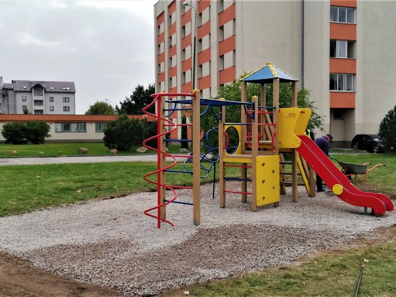Mažiesiems Akademijos gyventojams – nauja žaidimų erdvė