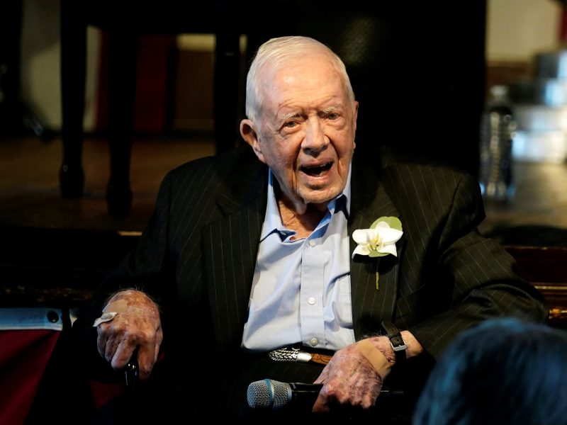 Buvusiam JAV prezidentui J. Carteriui sukako 97-eri