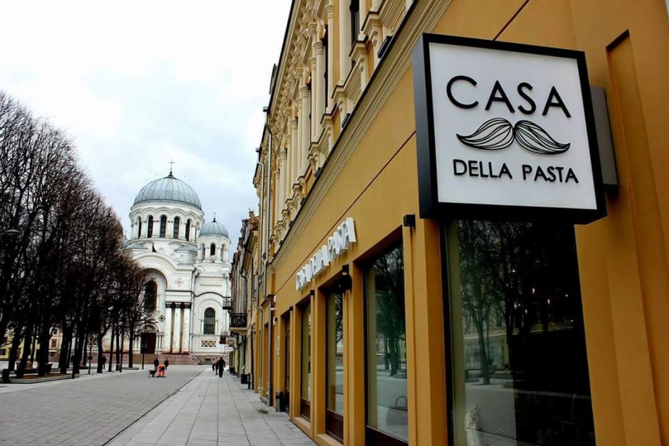 Casa della pasta“ įkūrėjas: svarbiausia, kad žmonės sugrįžtų 