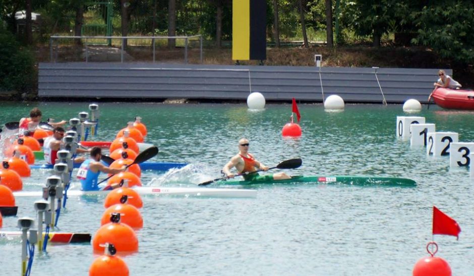 Olimpiečiu tapęs baidarininkas I. Navakauskas liko per žingsnį nuo medalio