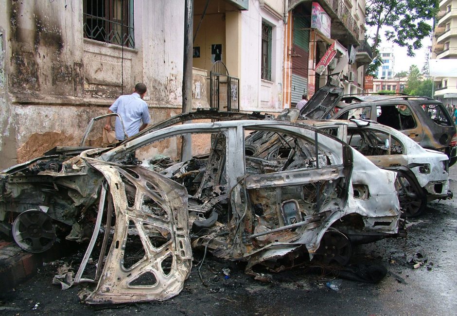 Sirijos režimo bastione Latakijoje sprogo automobilis: žuvo septyni žmonės