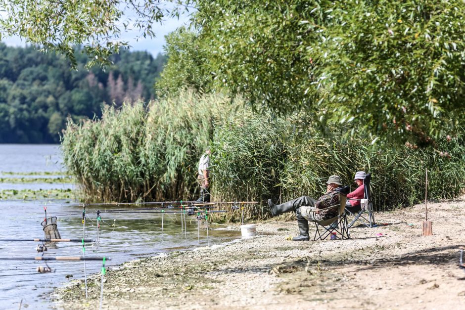 Žvejams nerūpėjo nemokama žvejybos diena