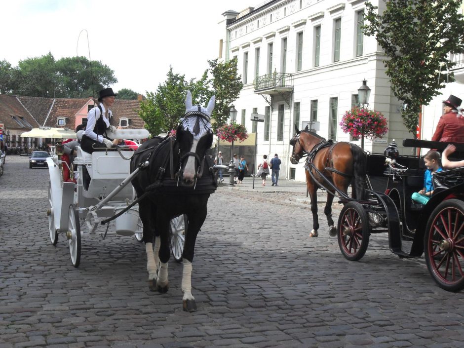 Turistų srautas atgaivino Teatro aikštę