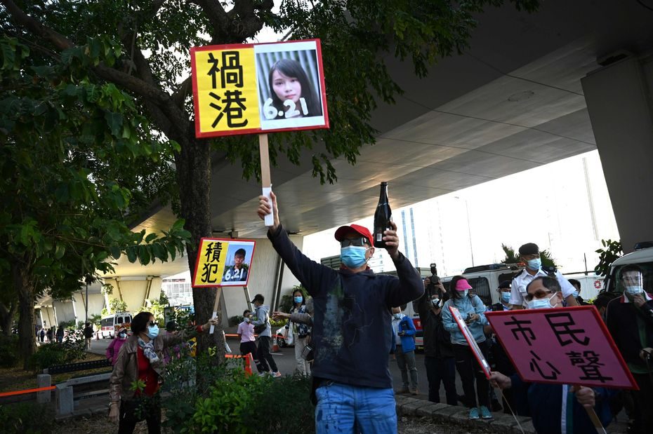 Honkonge trims disidentams skirtos įkalinimo bausmės