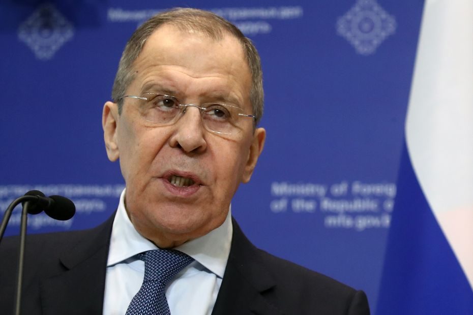Rusijos diplomatijos vadovas kaltina Vakarus kišimusi į Baltarusijos reikalus