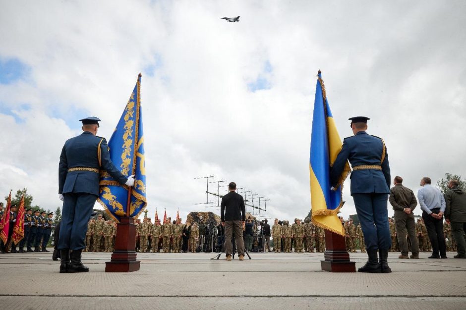 V. Zelenskis ketina pristatyti J. Bidenui Ukrainos pergalės planą