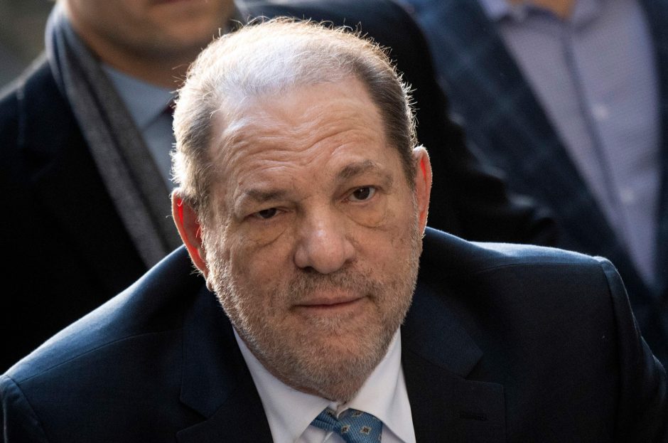 Buvęs Holivudo magnatas H. Weinsteinas apskundė nuosprendį už lytinius nusikaltimus