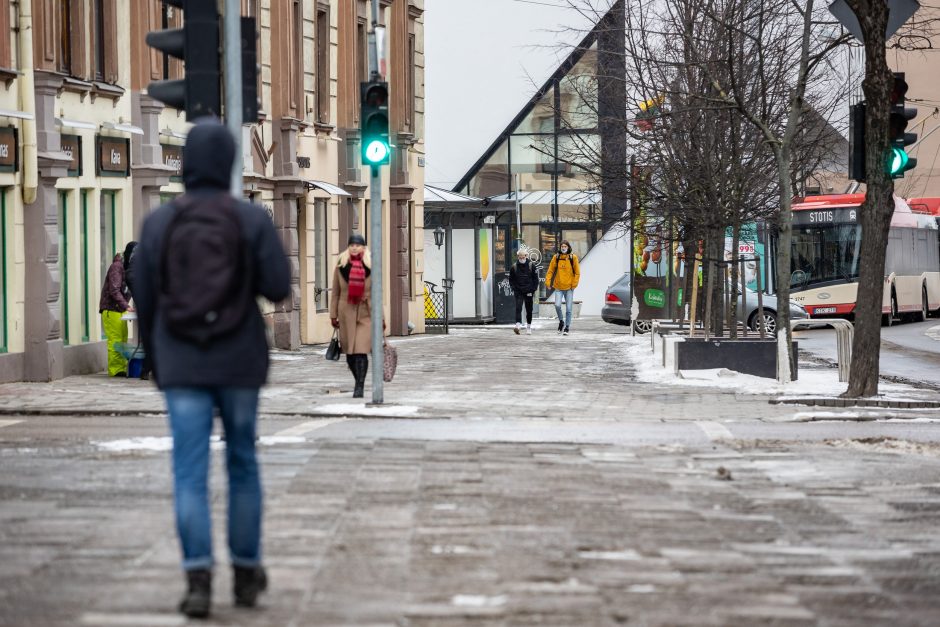 Prioritetas pėstiesiems sostinės sankryžose – kasdien sutaupomos 125 valandos laiko