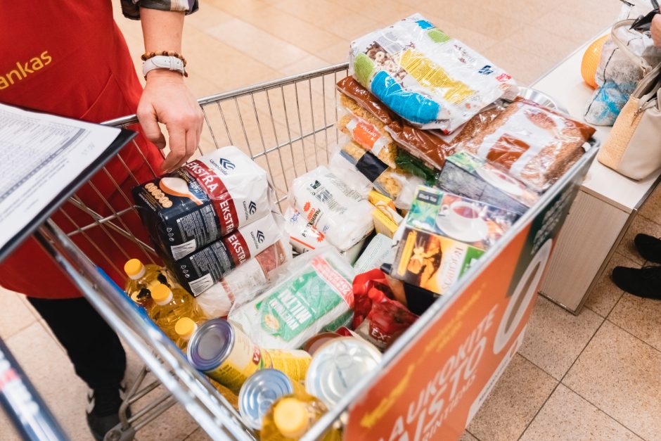 „Maisto banko“ akcijoje Kaune dosniausi buvo senjorai