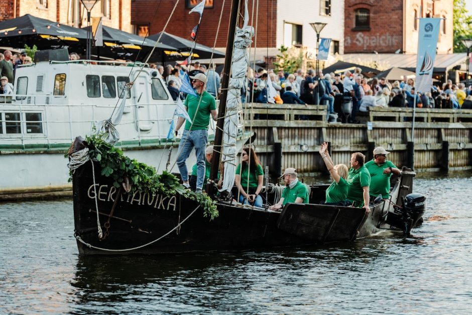 Jubiliejinės Jūros šventės atidaryme – 13-oji „Dangės flotilė“