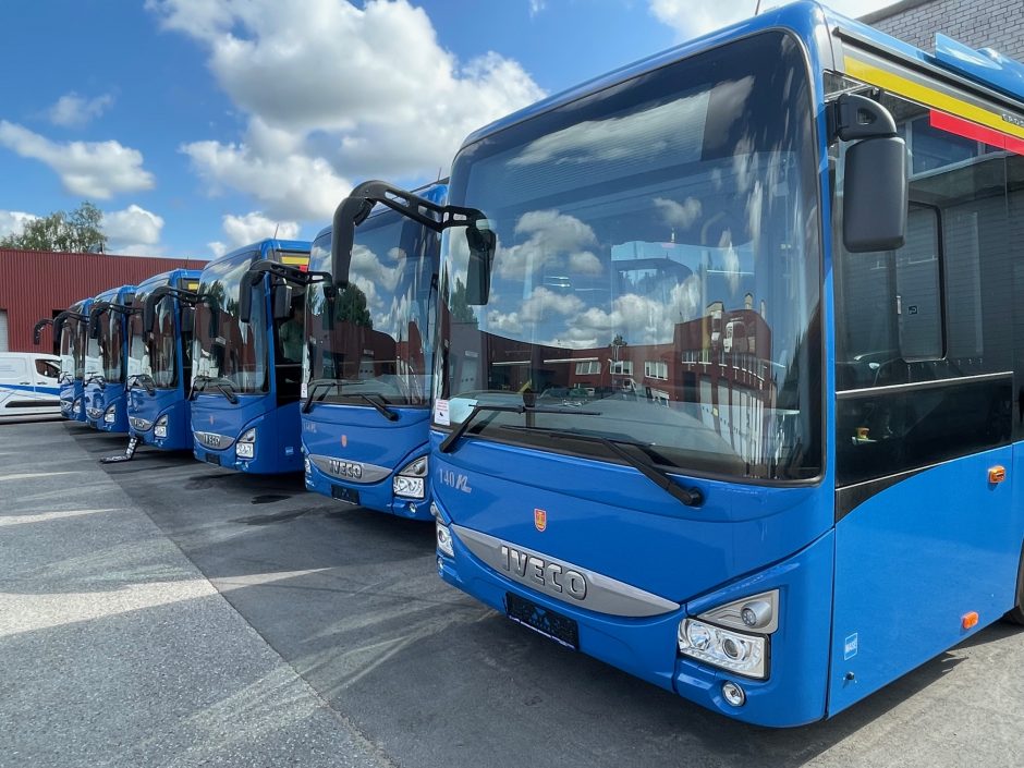 Iš Klaipėdos gatvių dingo vienuolika dyzelinių autobusų