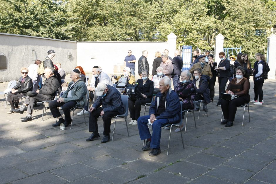 Klaipėdoje pagerbtas holokausto aukų atminimas