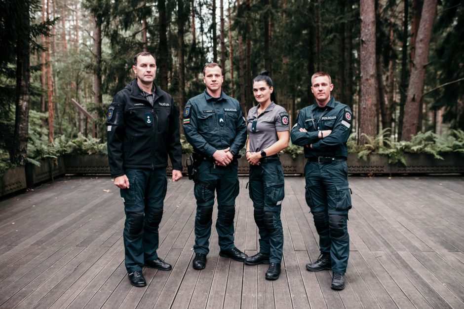 Klaipėdos policininkai geriausios komandos konkurse liko ketvirti