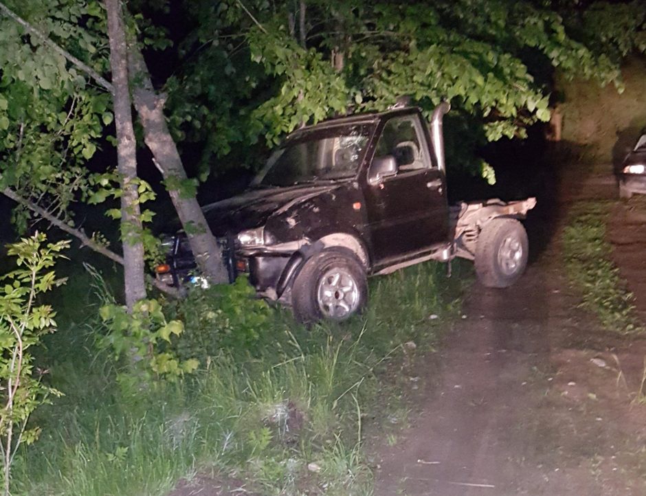 Savaitgalį Šiaulių ir Telšių apskrityse siautėjo neblaivūs vairuotojai: įvyko net keturios avarijos