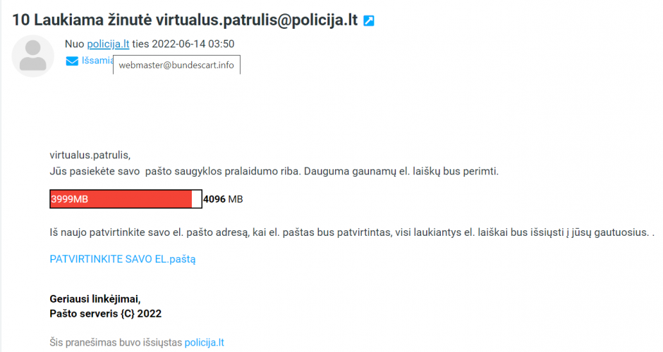 Policijos virtualus patrulis atskleidė naują apgavystę: sukčiai darosi vis kūrybingesni