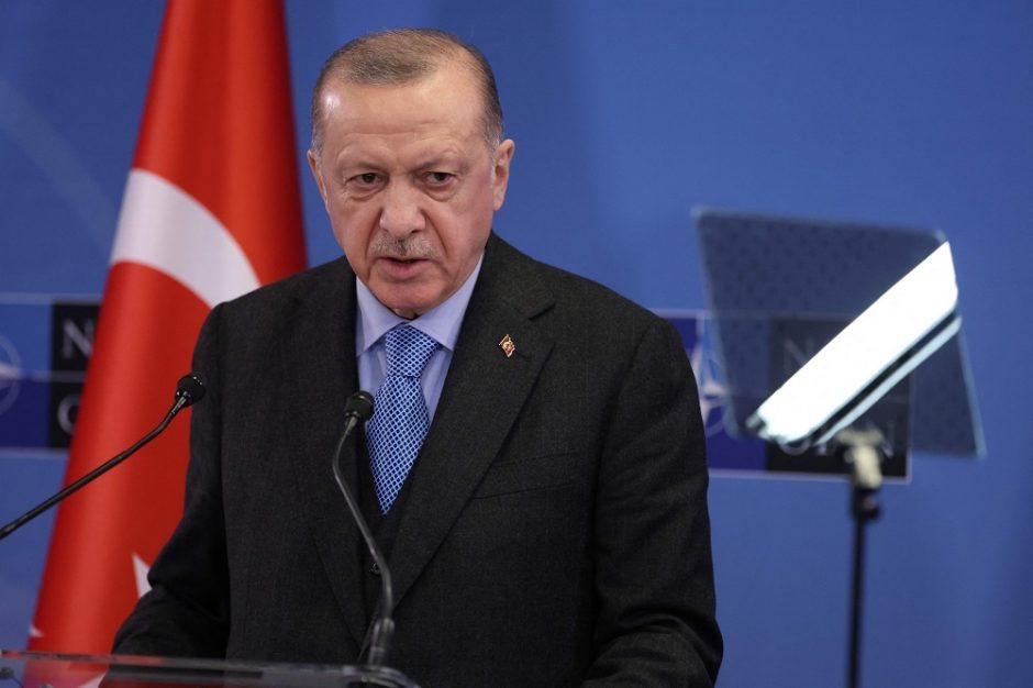 Kremlius gyrė Turkijos prezidento R. T. Erdogano pasiūlymą surengti derybas