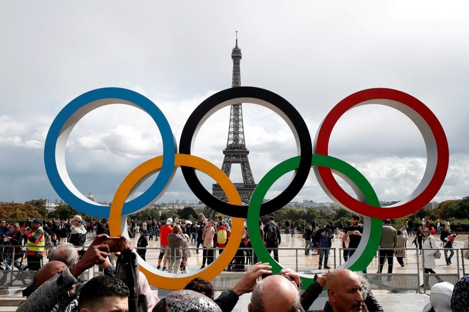 Latvija gali boikotuoti Paryžiaus olimpines žaidynes, jei jose dalyvaus rusai