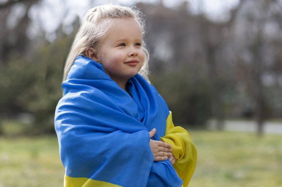 EK vadovė planuoja konferenciją dėl iš Ukrainos pagrobtų vaikų