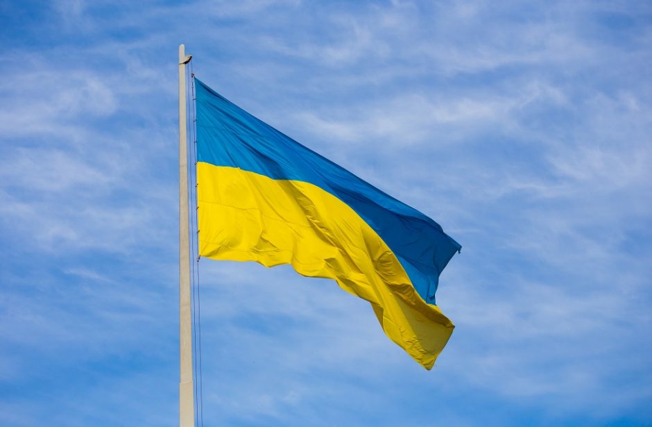 Berlyno teismas panaikino draudimą gegužės 8–9 dienomis iškelti Ukrainos vėliavas
