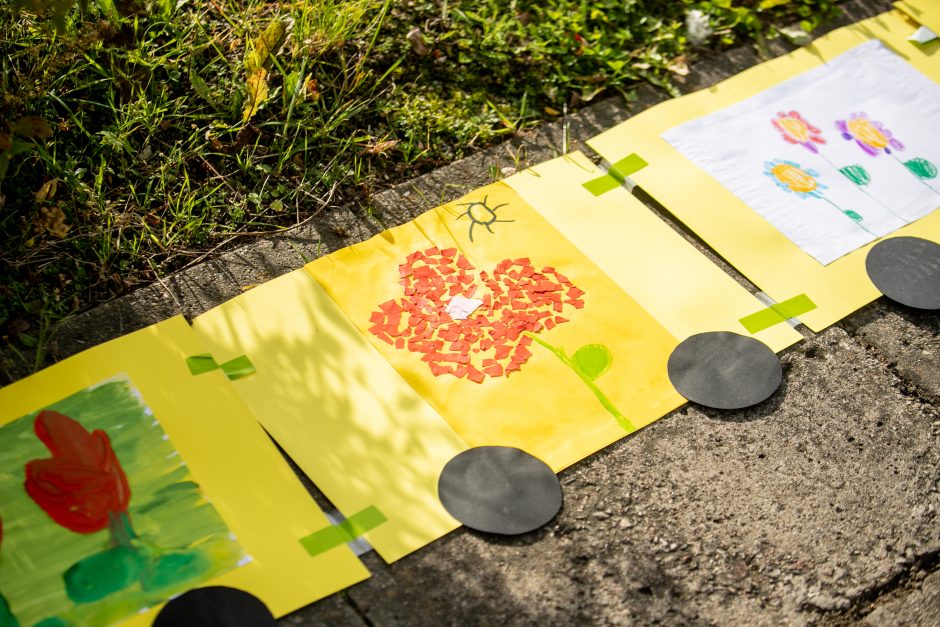 Šilainių darželinukai Mokytojų dieną siekė rekordo