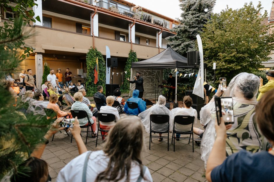 Kai kultūra ateina pas tave į svečius: festivalis „Kultūra į kiemus“ sukūrė tradiciją būti kartu