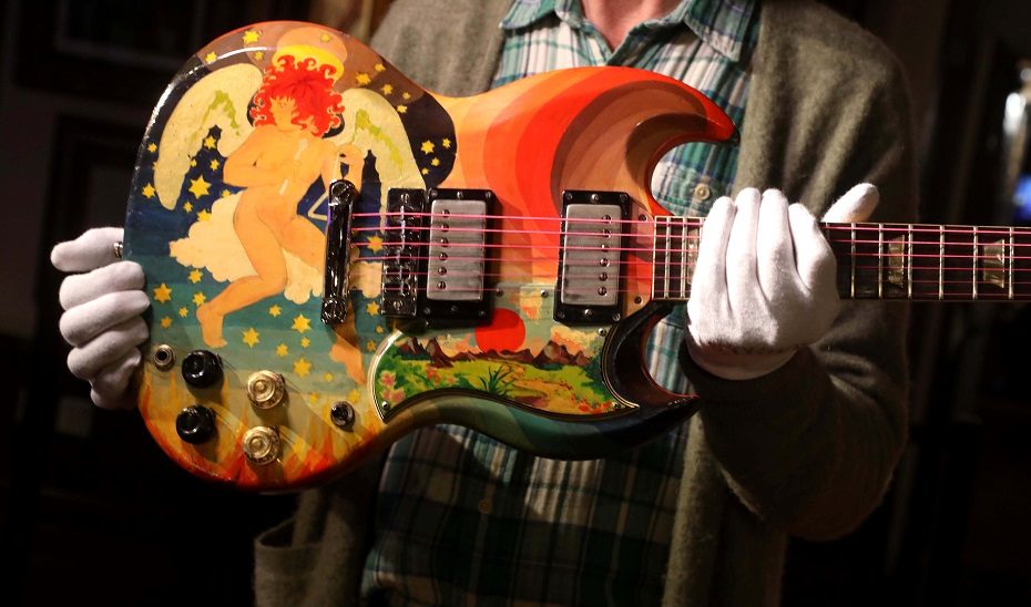 E. Claptono gitara aukcione parduota už rekordinę kainą