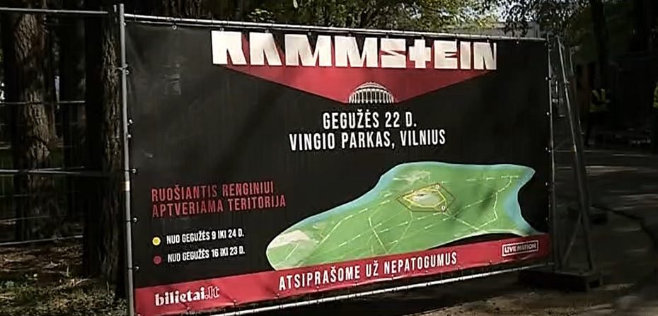 Vingio parke lankytojus pasitiko tvora – ko dar laukti prieš „Rammstein“ koncertą?